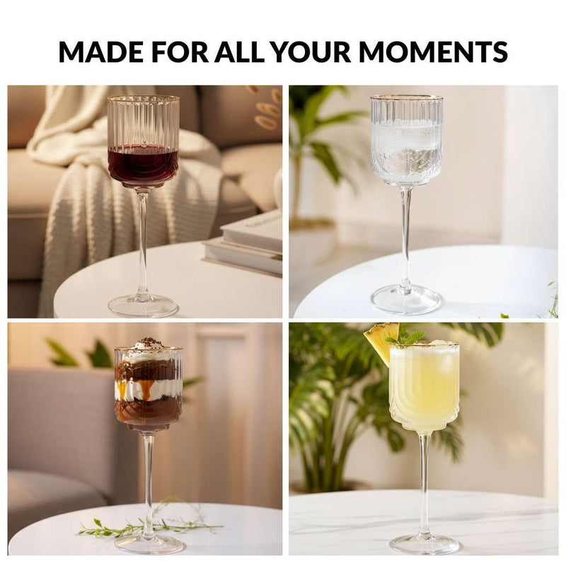 Luxe Wine Glass Set Of 2 330ml
