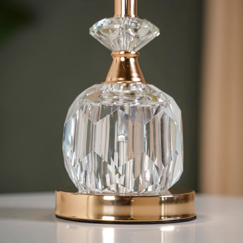 Vintage Glory Crystal LED Table Lamp