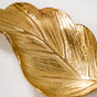 Set Of 2 Decorative Leaf Trinket Tray