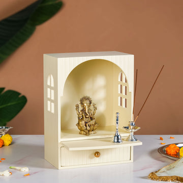 Mahima Pooja Mandir For Home And Office 23x13x31cm