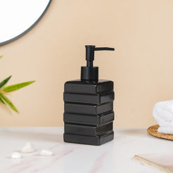 Brick Design Soap Dispenser Black 450ml