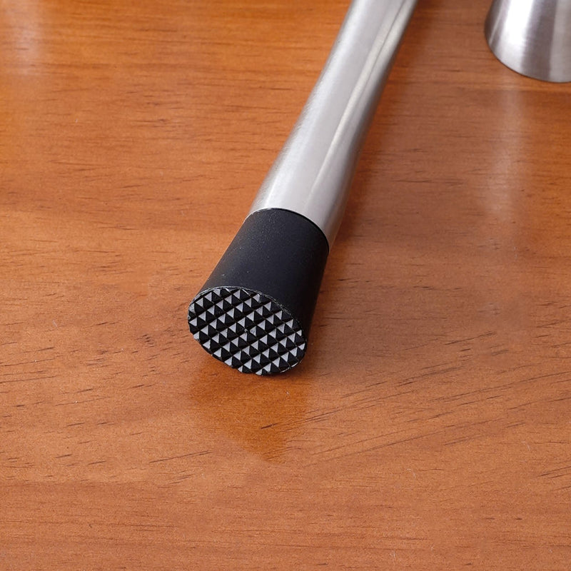 Sleek Stainless Steel Mixology Bar Tool Set Of 6