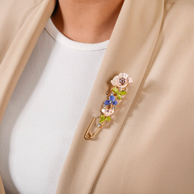 Garden Of Life Saree Pin Set of 2