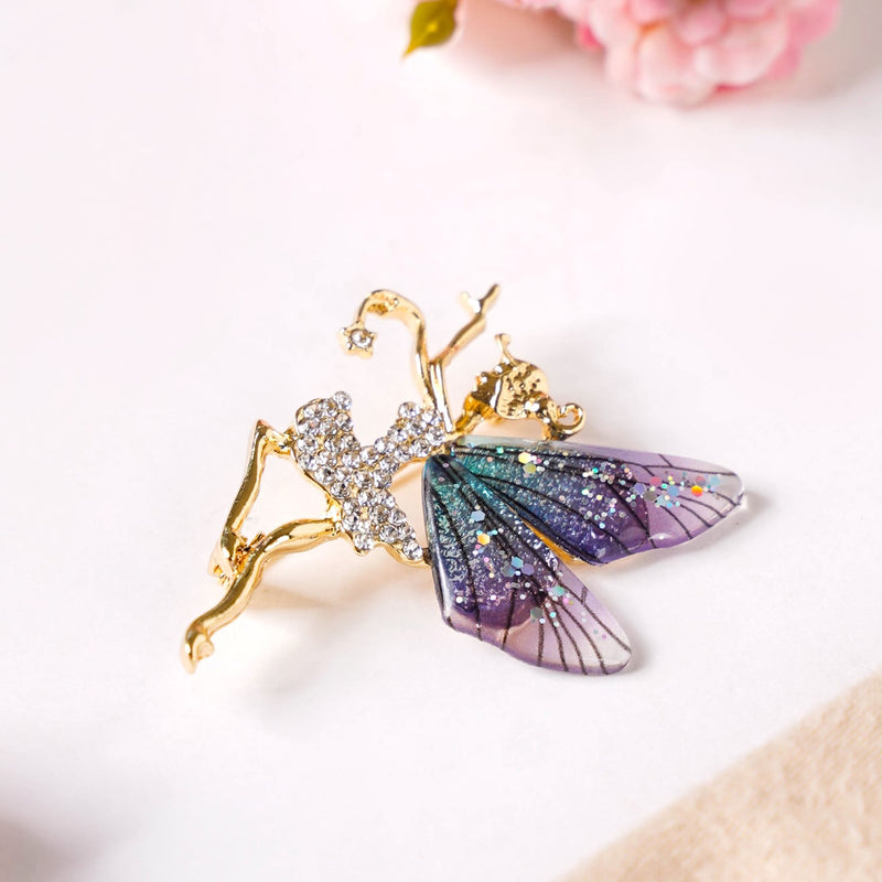 Tinkerbell Fairy Brooch Pin