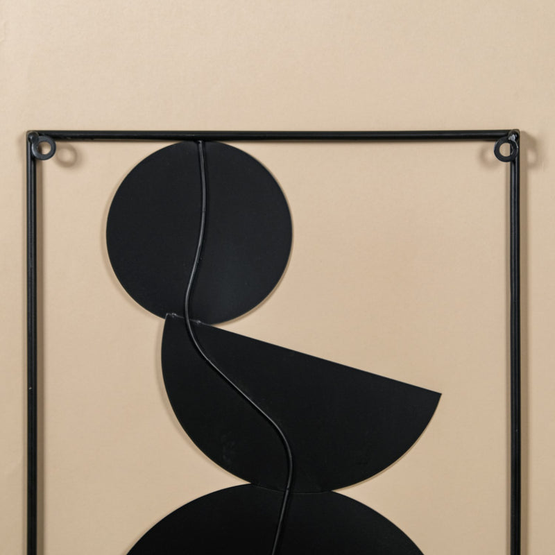 Set Of 2 Rock Cairn Metal Wall Art 23x15 Inch