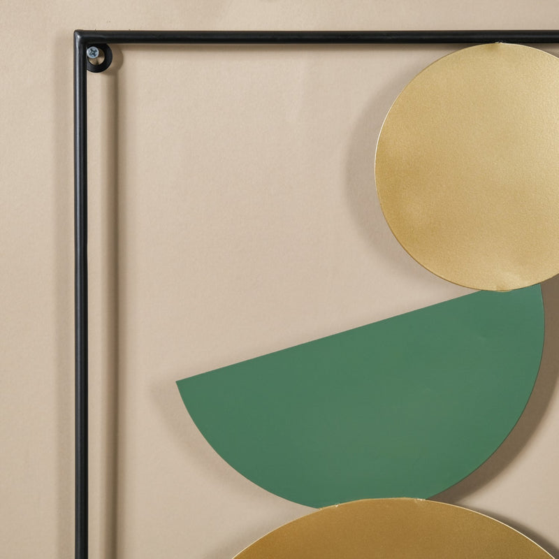 Set Of 2 Rock Cairn Metal Wall Art 23x15 Inch