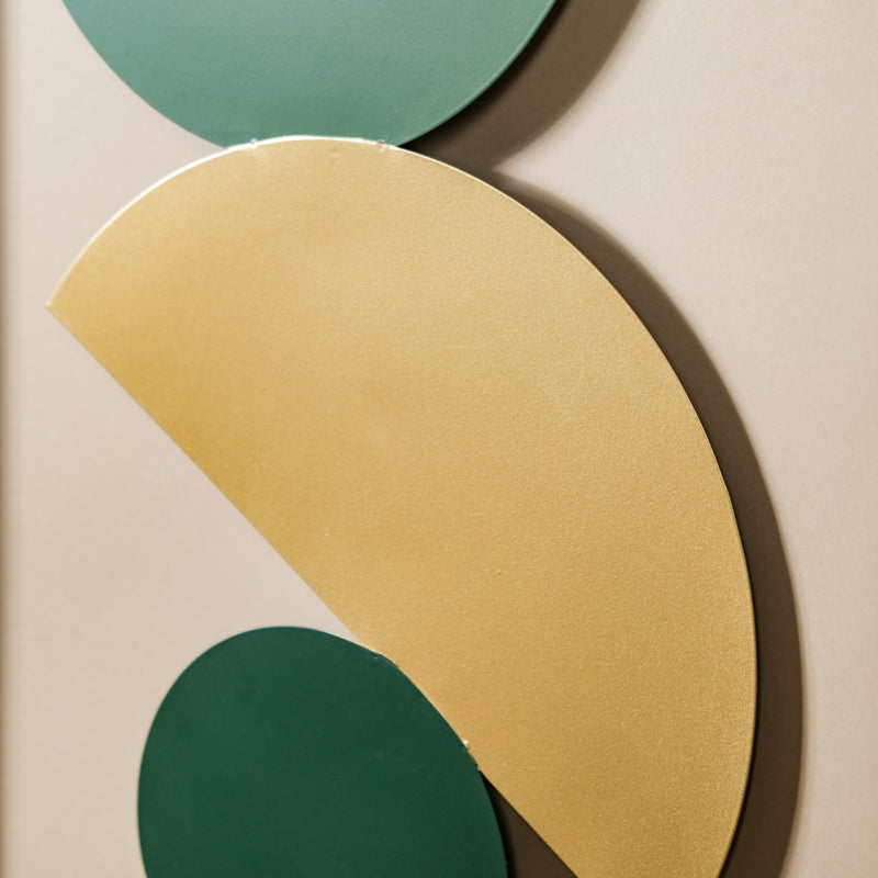 Set Of 2 Rock Cairn Metal Wall Art 23x15 Inch