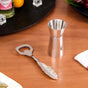 Elegant Stainless Steel Bottle Opener And Peg Measurer Set Of 2