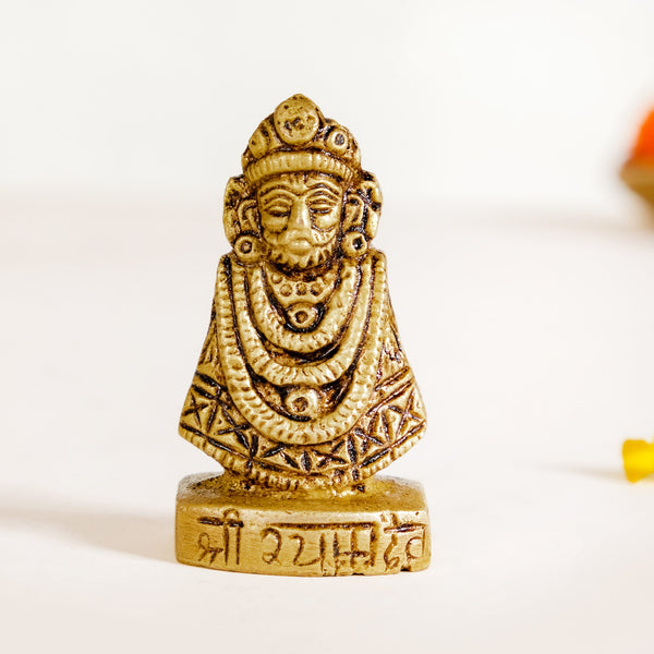 Khatu Shyam Brass Statue For Prayer Room 5cm