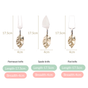 Leaf Design Premium Cheese Knife Set Of 3