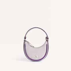 Mini Half Moon Purse Grey