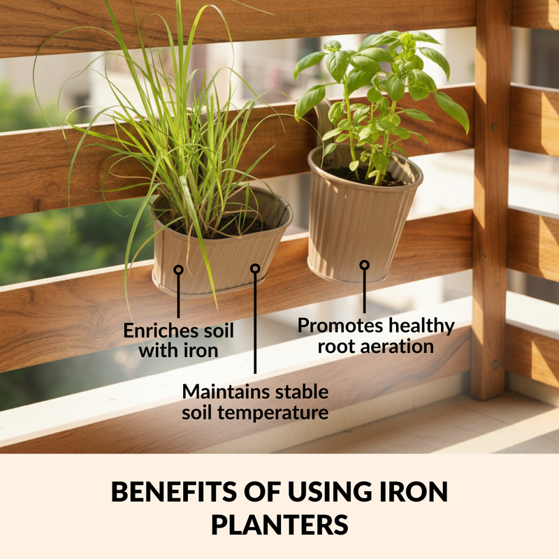 Mini Hanging Planter Set Of 4 Taupe