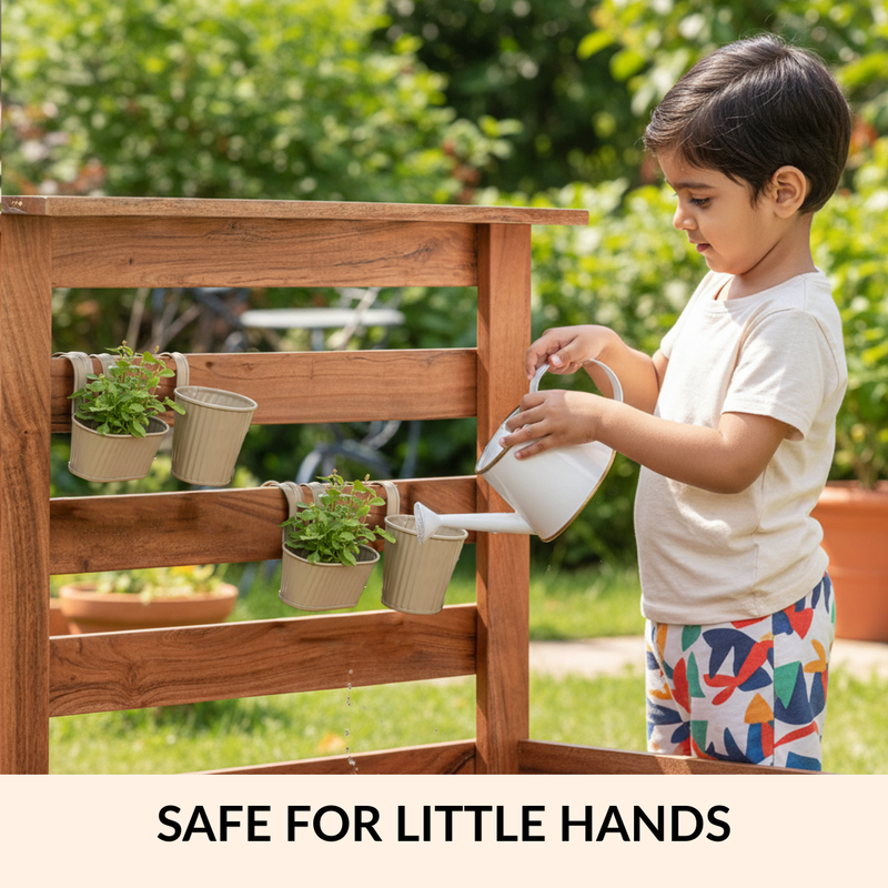 Mini Hanging Planter Set Of 4 Taupe