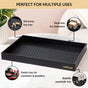 Minimalist Rectangle Organiser Tray Black