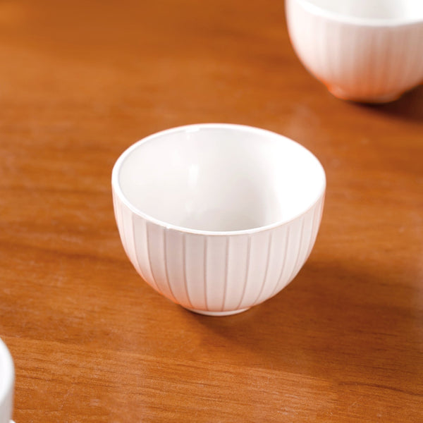 Costola Small Bowl Off White Set Of 6 250ml