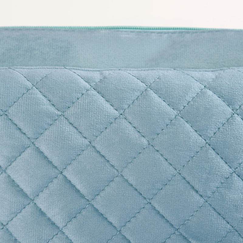 Plush Velvet Multipurpose Pouch Mint