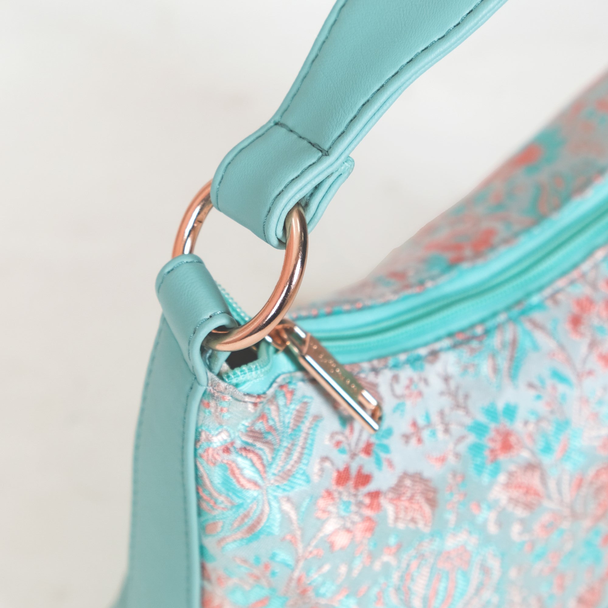 Eden Handbag Mint Green Online - Premium Shoulder bag | Nestasia