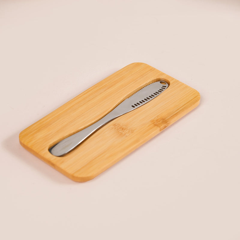 Ceramic Butter Dish With Lid And Stainless Steel Butter Knife