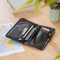 Classic Black Travel Wallet