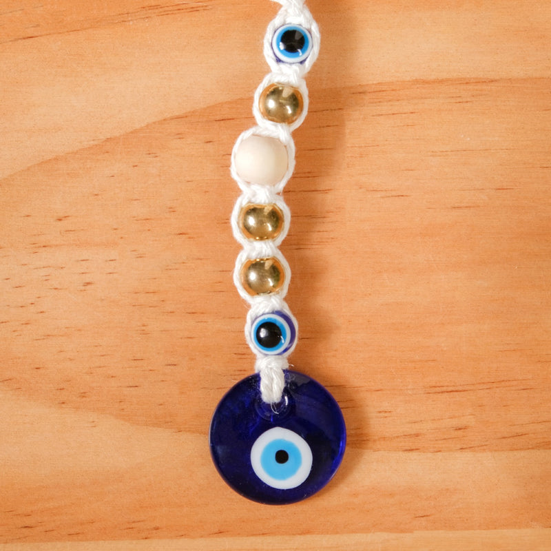 Glam Style Evil Eye Wall Hanging Trinket Set Of 2 - Evil Eye Wall Hanging, Evil Eye Trinket Set, Evil Eye Decor, Wall Hangings, Evil Eye Ornaments