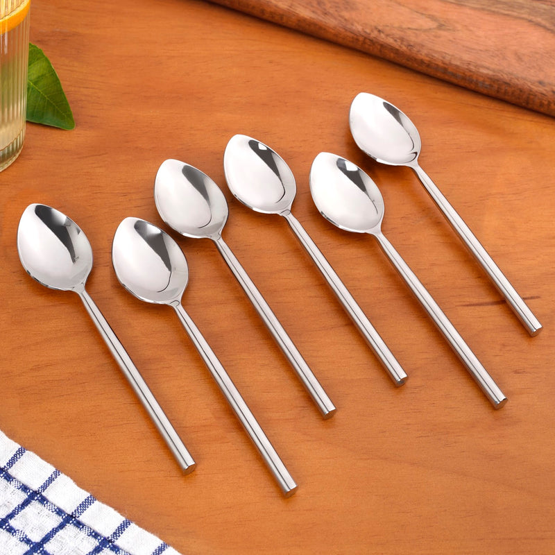 Modern Stainless Steel Table Spoon Set Of 6