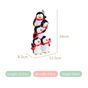 Whimsical Penguin Tower Showpiece