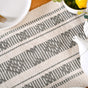 MonoLoom Fringed Cotton Runner 180x33cm