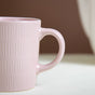 Matte Pink Ceramic Mug Set Of 6 220ml - Coffee mugs, ceramic mug set, coffee mug set, pink mugs