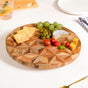 Multi Wood Kaleidoscopic Lazy Susan