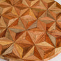 Multi Wood Kaleidoscopic Lazy Susan