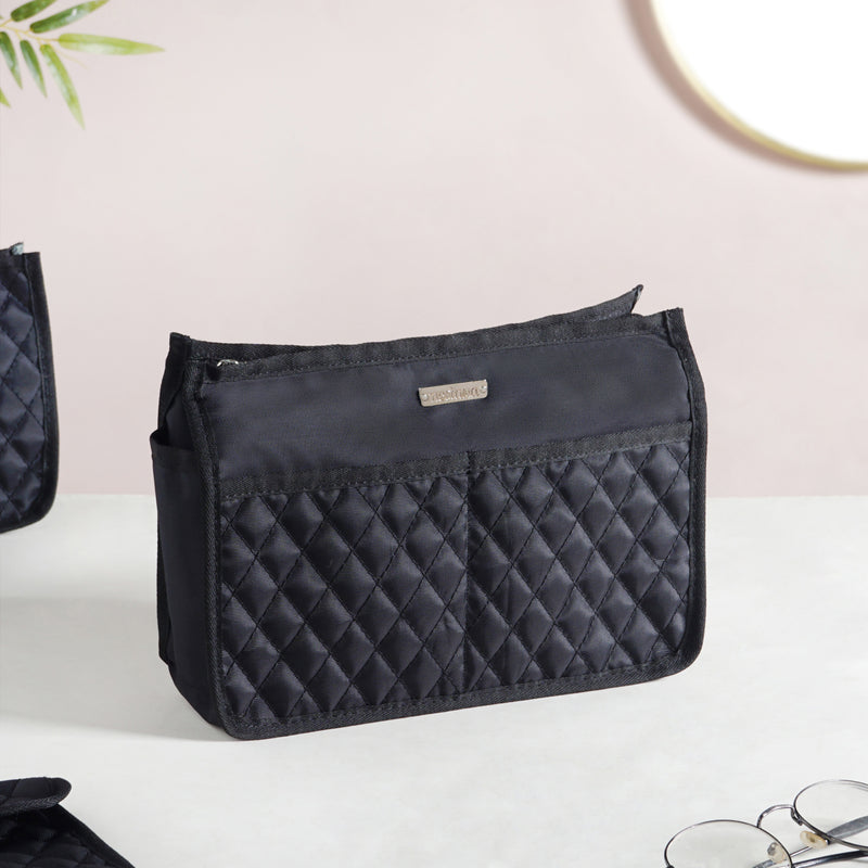 Multipurpose Travel Pouch Set Of 3 Black