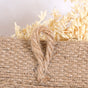 Natural Jute Toran Wall Hanging With Corn Grass Decoration
