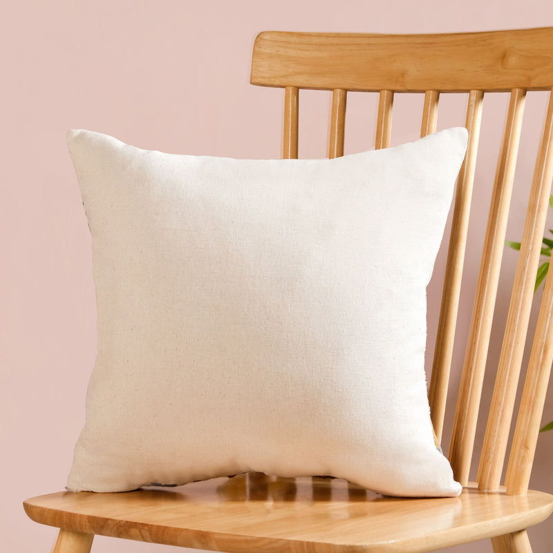 Nature Bloom Cotton Slub Cushion Cover