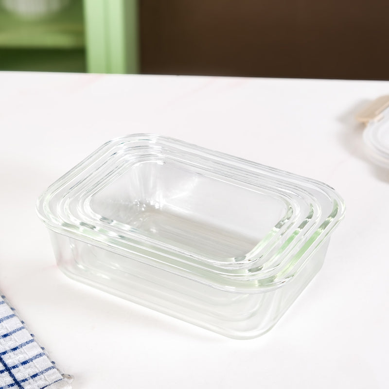 Nestro Lunch Box For Office Set Of 3 Beige