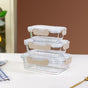 Nestro Lunch Box For Office Set Of 3 Beige