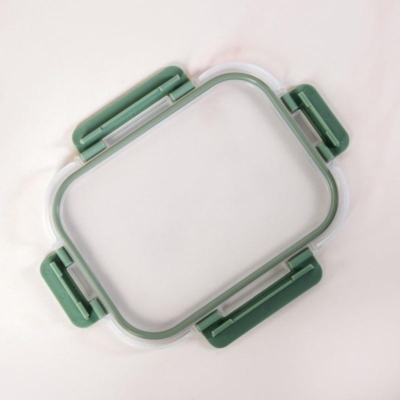 Nestro Microwave Safe Airtight Storage Box Set Of 3 Green