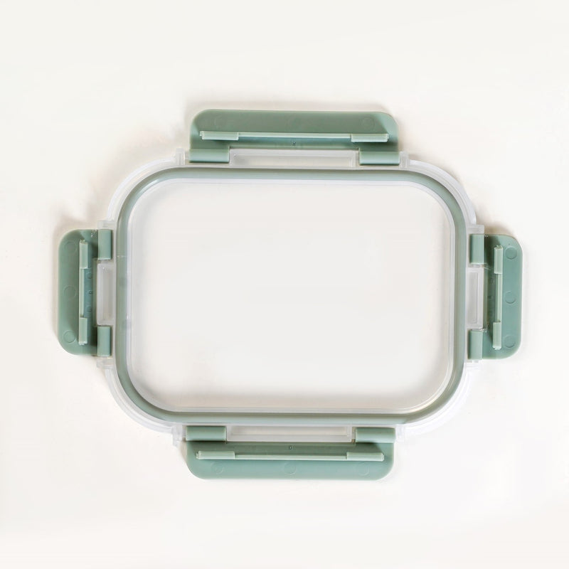 Nestro Microwave Safe Stackable Food Storage Box Set Of 4 Green