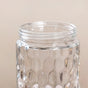 Honeycomb Glass Jar With Lid Set Of 4 1900ml