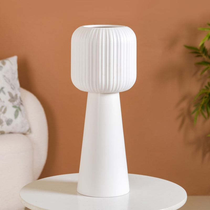 Nordic Decorative Floor Vase White