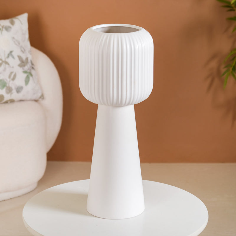 Nordic Decorative Floor Vase White