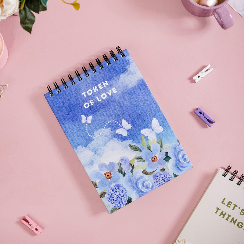 Let Love Bloom Spiralbound Notepad Set Of 2