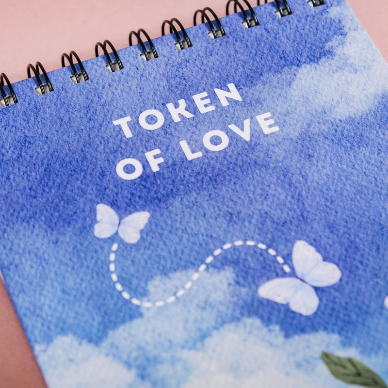 Let Love Bloom Spiralbound Notepad Set Of 2