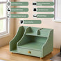 Office Desk Organizer With Drawer Matcha Green