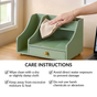 Office Desk Organizer With Drawer Matcha Green