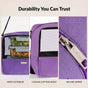 On The Go Mesh Lunch Bag Purple