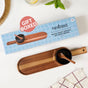 Serving Set With Matte Black Bowl And Spoon Set Of 3
