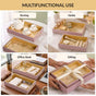 Opaline Garden Serving Tray Set Of 2