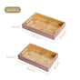 Opaline Garden Serving Tray Set Of 2