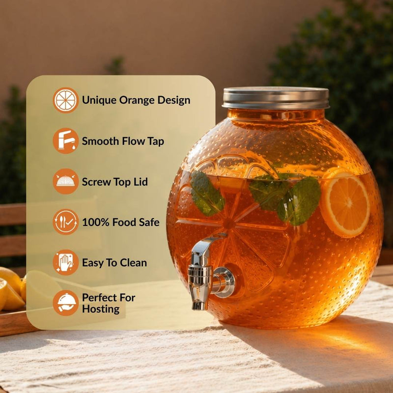 Orange Drink Dispenser 5000ml