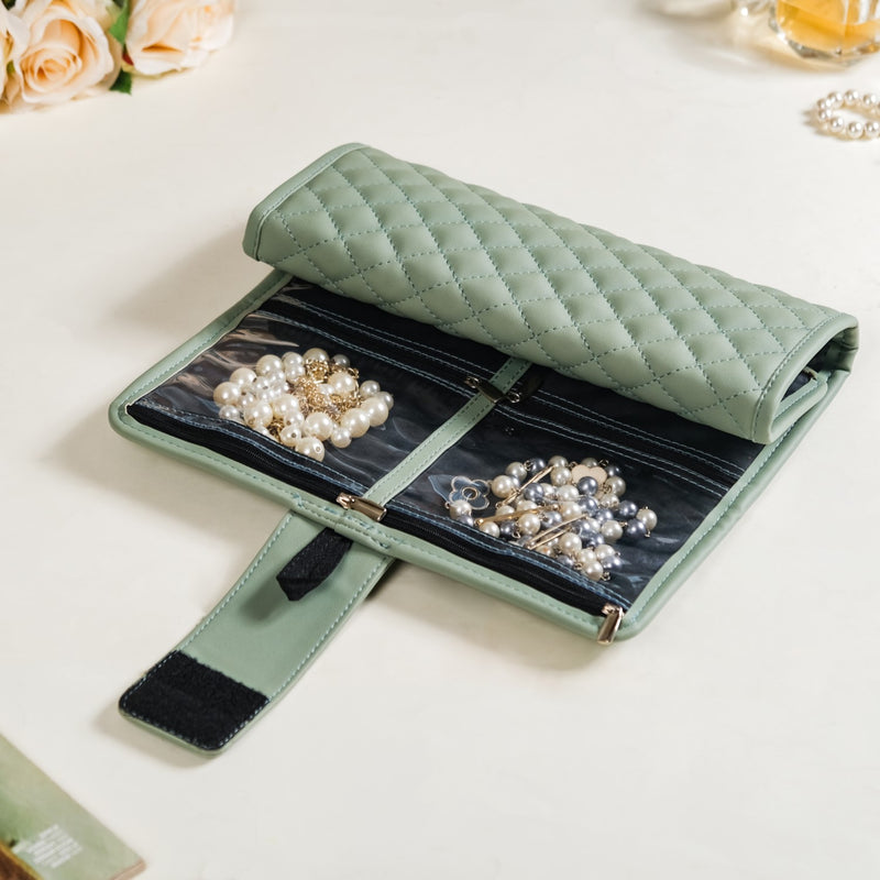 Portable Jewellery Organizer Roll